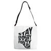 stay hungry stay foolish Adjustable Strap Totes