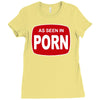 as seen in porn Ladies Fitted T-Shirt
