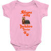 Sleeps With Yorkshire Terrier Baby Onesie