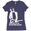 Tom Petty &amp; The Heart breakers 40th Anniversary Tour 2017 Ladies Fitted T-Shirt