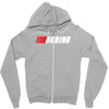 boring (nascar) Zipper Hoodie