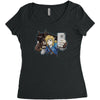 hylian selfie Women's Triblend Scoop T-shirt