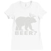 beer Ladies Fitted T-Shirt