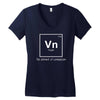 the vegan element Women's V-Neck T-Shirt