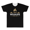 Wildlife Camping All Over Men's T-shirt