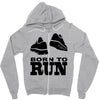 born to run Zipper Hoodie