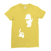 steven seagal   high quality Ladies Fitted T-Shirt