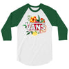 Vans Floral 3/4 Sleeve Shirt