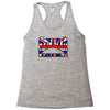 skinhead union jack, ideal birthday gift or present Racerback Tank