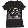 camp fire Ladies Fitted T-Shirt