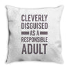 cleverly disguised Throw Pillow