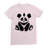 panda Ladies Fitted T-Shirt