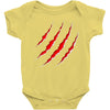 red strong Baby Bodysuit