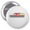 Fire Black Pin-back button