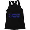 eat,sleep,game Racerback Tank
