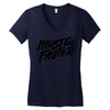 must go faster Women's V-Neck T-Shirt