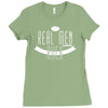 real men ruck Ladies Fitted T-Shirt