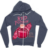 red potion Zipper Hoodie