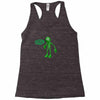 green man dance says hello 2018 Racerback Tank