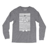 banksy prisoner barcode Long Sleeve Shirts