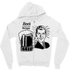 beer is cheaper than therapy Zipper Hoodie