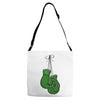 liver cancer boxing glover Adjustable Strap Totes