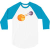 pluto hearts charon 3/4 Sleeve Shirt