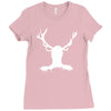 bad human Ladies Fitted T-Shirt
