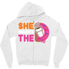 She Wants The D Dunkin Donuts Zipper Hoodie