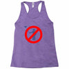 no selfie sticks girls Racerback Tank