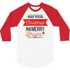 may your christmas be merry &amp; bright 3/4 Sleeve Shirt