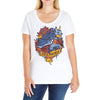 amistad digital Ladies Curvy T-Shirt