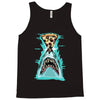 pizza shark graphic Tank Top