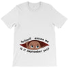 September Peeking Out Baby Boy T-Shirt