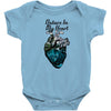 nature in my heart Baby Bodysuit