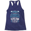 Grumpy Old Mechanic Racerback Tank