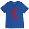 superhero cool V-Neck Tee