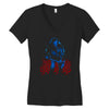 shining jack Women's V-Neck T-Shirt