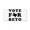 vote for beto License Plate