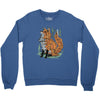 polygon fox graphic Crewneck Sweatshirt