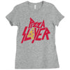 pizza slayer Ladies Fitted T-Shirt