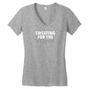 Sweating For The Wedding Women's V-Neck T-Shirt