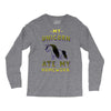 my unicorn ate my homework Long Sleeve Shirts