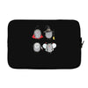 halloween hedgehogs Laptop sleeve