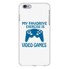 my favorite exercise is video games iPhone 6 Plus/6s Plus Case