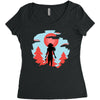 adventure girl Women's Triblend Scoop T-shirt