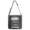 I'm Called Aunt Because I'm Way Too Cool To Be Called Grandma Adjustable Strap Totes