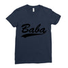 baba (2) Ladies Fitted T-Shirt