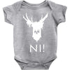 knights who say ni Baby Onesie