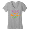 this is my lazy unicorn costume Women's V-Neck T-Shirt